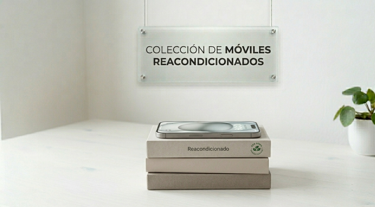 Móvil reacondicionado revisado y garantizado en perfecto estado