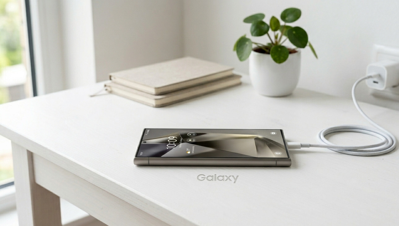 Smartphone Android nuevo con pantalla de alta calidad y diseño moderno