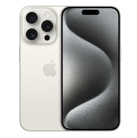 iPhone 15 Pro 128GB Titanio Blanco – Reacondicionado, Libre y Garantía