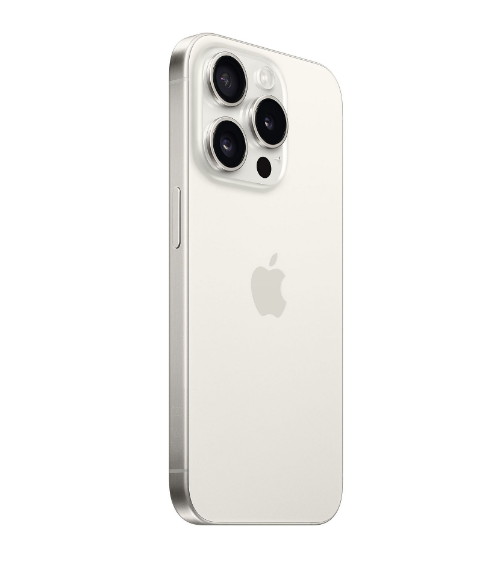 iPhone 15 Pro 128GB Titanio Blanco – Reacondicionado, Libre y Garantía