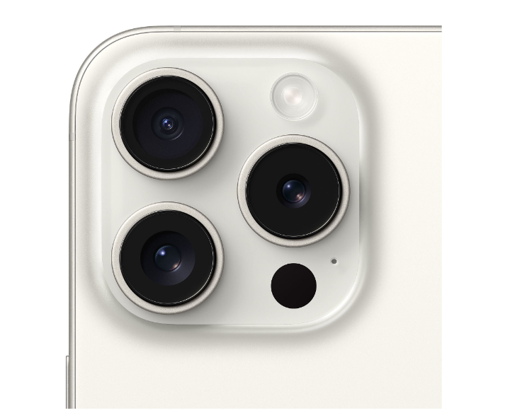 iPhone 15 Pro 128GB Titanio Blanco – Reacondicionado, Libre y Garantía