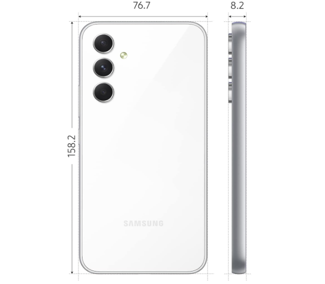 Samsung Galaxy A54 5G 256GB Blanco – 8GB RAM, Pantalla 120Hz, Libre y Garantía