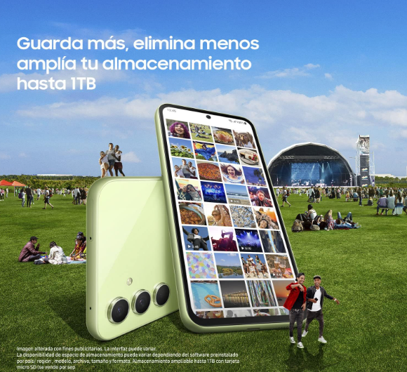 Samsung Galaxy A54 5G 256GB Blanco – 8GB RAM, Pantalla 120Hz, Libre y Garantía