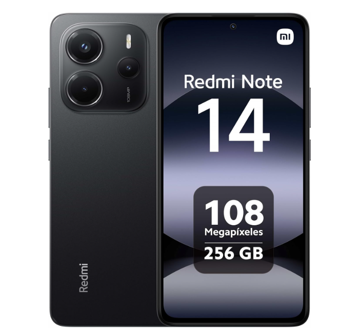Xiaomi Redmi Note 14 256GB – 8GB RAM, AMOLED 120Hz, 108MP, TurboCharge 33W