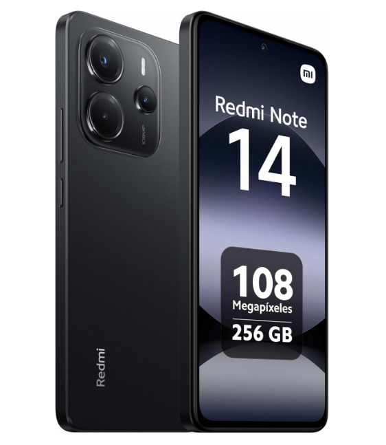 Xiaomi Redmi Note 14 256GB – 8GB RAM, AMOLED 120Hz, 108MP, TurboCharge 33W