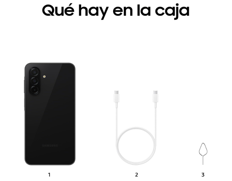Samsung Galaxy A26 5G 256GB Negro – 6GB RAM, Super AMOLED 6.7”, 50MP, 5000 mAh, Garantía 3+1 Años