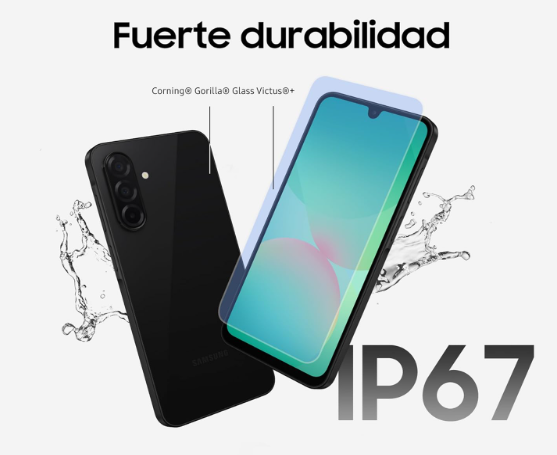 Samsung Galaxy A26 5G 256GB Negro – 6GB RAM, Super AMOLED 6.7”, 50MP, 5000 mAh, Garantía 3+1 Años